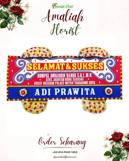 Papan Bunga Ucapan Selamat Banyumanik